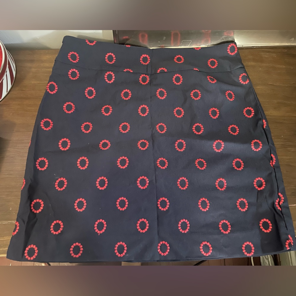 Navy and red, Charter Club skort